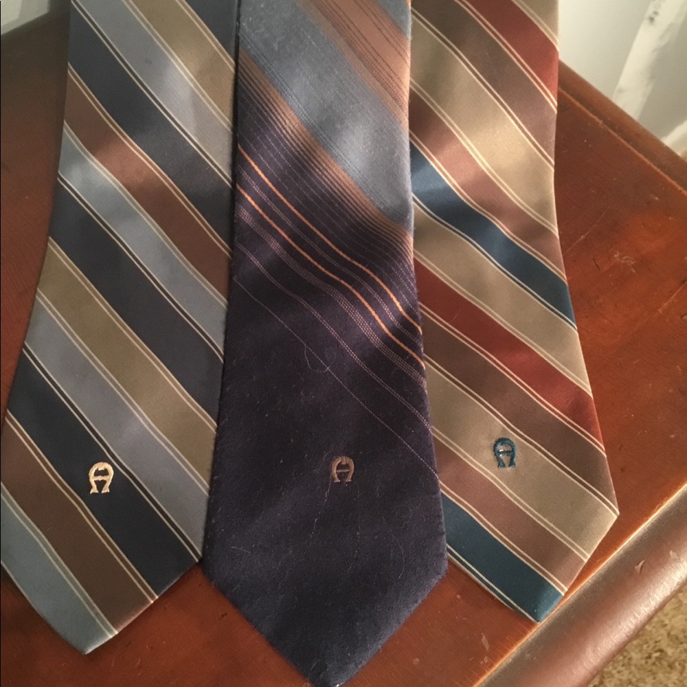 Three Aigner Ties